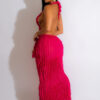 Allure Flirty Fuchsia Dress - Image 2