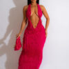 Allure Flirty Fuchsia Dress