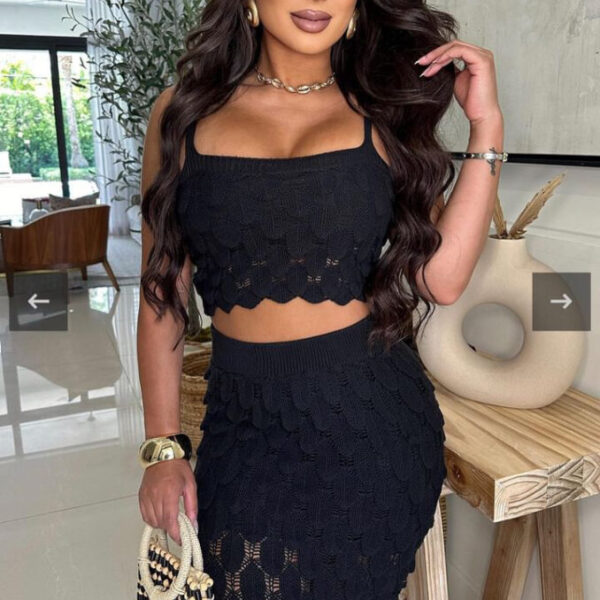 Allure Regret Nothing Skirt Set