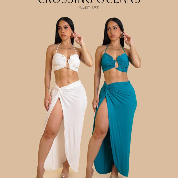 Allure Crossing Oceans Skirt Set