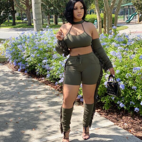 Allure Chic in Nature's Embrace Set