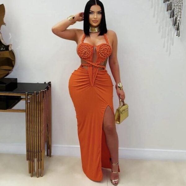 Allure Knotted Maxi Dress