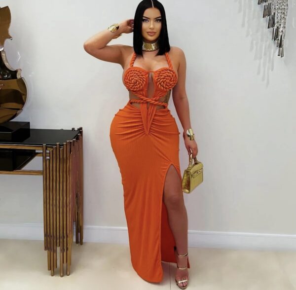 Allure Knotted Maxi Dress