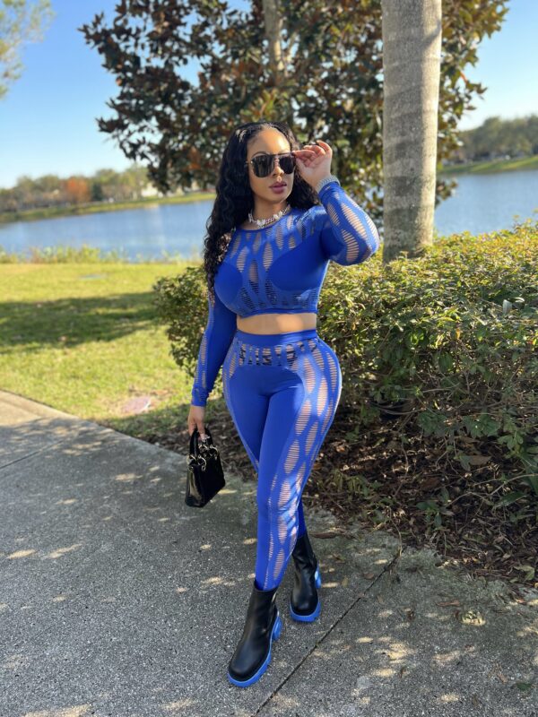 Allure Azure Lattice Set