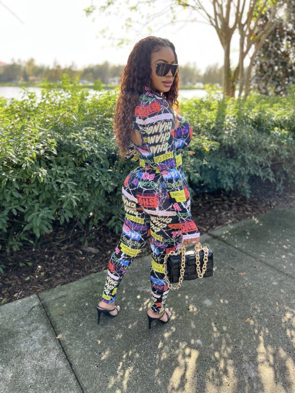 Allure Colorful Streetwear Bodysuit - Image 3