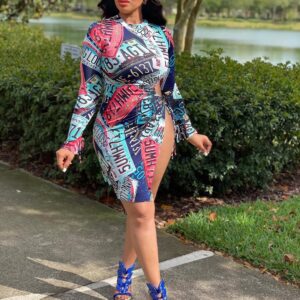 Allure Statement Curve Cutout Dress