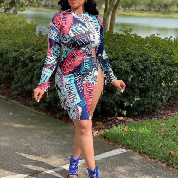 Allure Statement Curve Cutout Dress