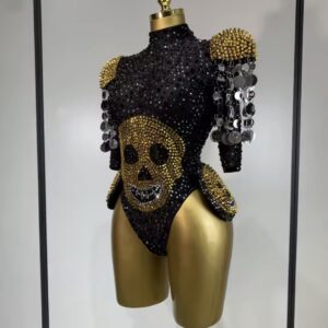 Golden Rebellion Couture Bodysuit