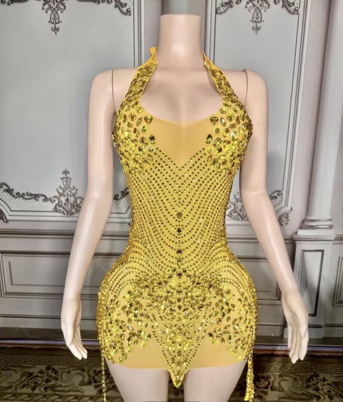 Golden Hour Allure Dress - Image 5